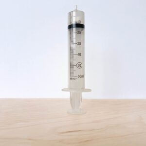 Additional syringe Additional syringe